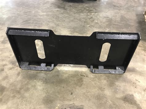 ebay skid steer attachment plate|caterpillar skid steer mounting plate.